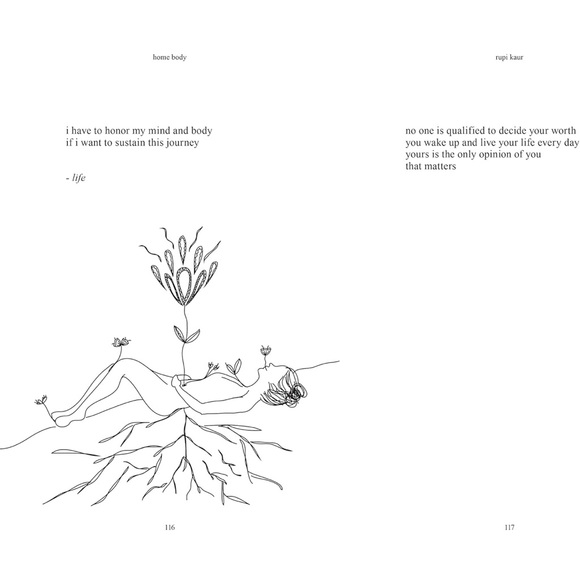 Home Body by Rupi Kaur Book - Picture 4 of 4